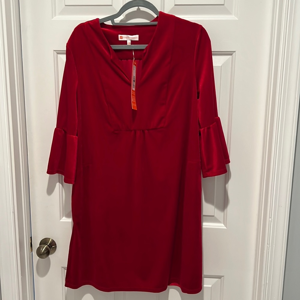Ruby stretch velvet Kerri dress